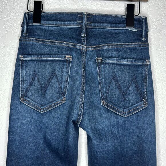 New MOTHER The Insider Ankle Jeans Mind Games Size 26 - Picture 7 of 16
